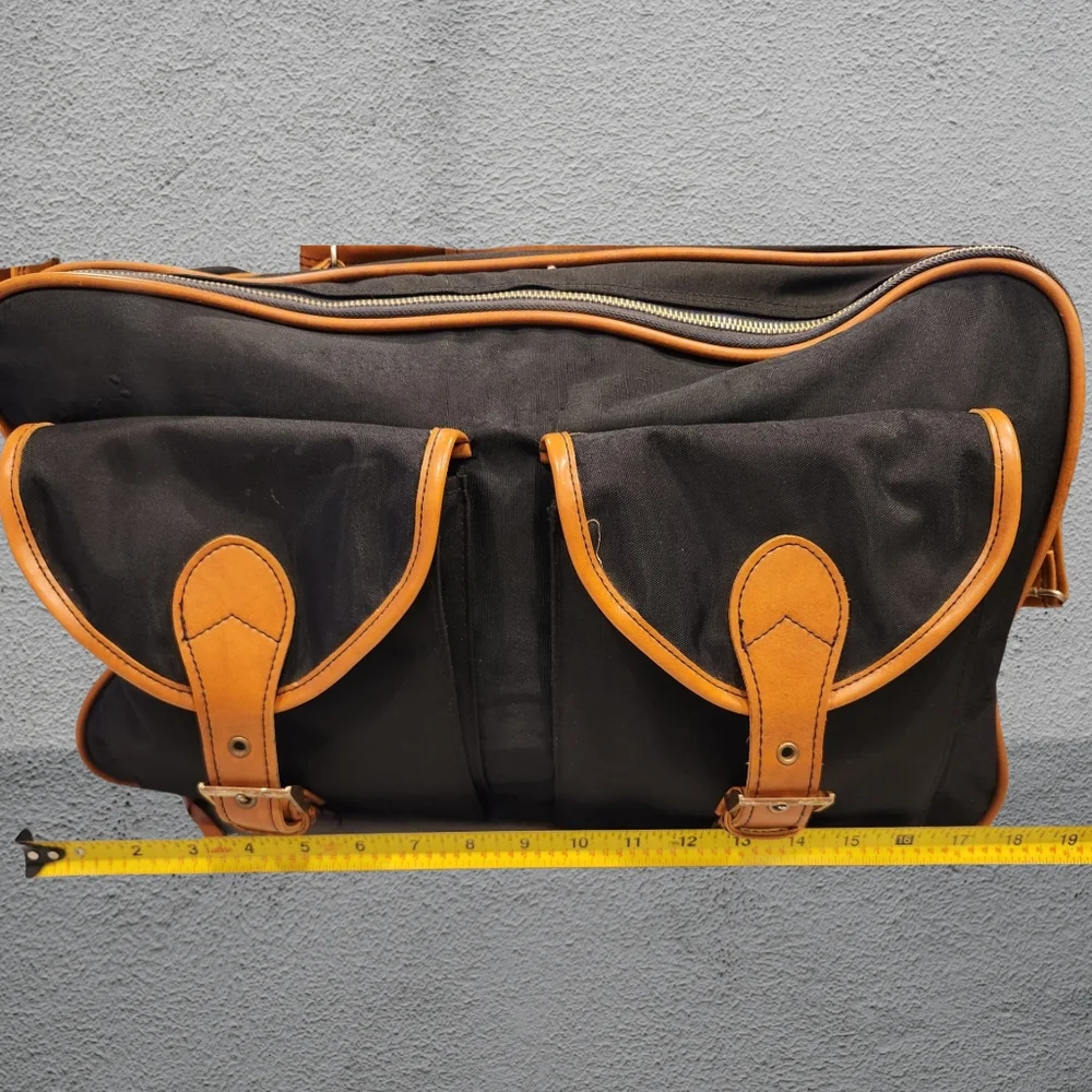 Vintage Skyway‎ Nylon Carry On Shoulder Weekender Luggage Bag 18 L X 12 H